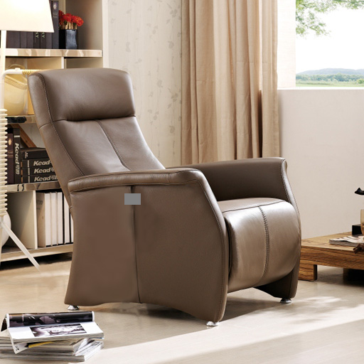 Fauteuil Relaxation 2 moteurs 100% Cuir Italien ODIPRE 6 couleurs au choix