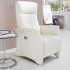 Fauteuil Relaxation 2 moteurs 100% Cuir Italien ODIPRE 6 couleurs au choix