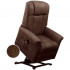 Fauteuil Releveur Relaxant 1 moteur Microfibre LIB  2 couleurs au choix