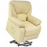 Fauteuil Relax Releveur Massant chauffant simili cuir 1 moteur inclinaison+ 3 couleurs