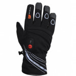 Gants chauffants RACE noirs ski, parapente, VTT