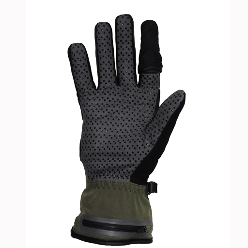 Gants chauffants RACE noirs ski, parapente, VTT - Vilacosy