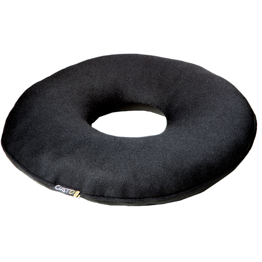 Coussin mémoire de forme type bouée, pour Coccyx
