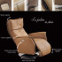 Fauteuil Relaxation 2 moteurs 100% Cuir Italien COTELIT 6 couleurs au choix